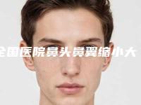 全国医院鼻头鼻翼缩小大多少钱：鼻头鼻翼缩小大医院前50佳实力评测